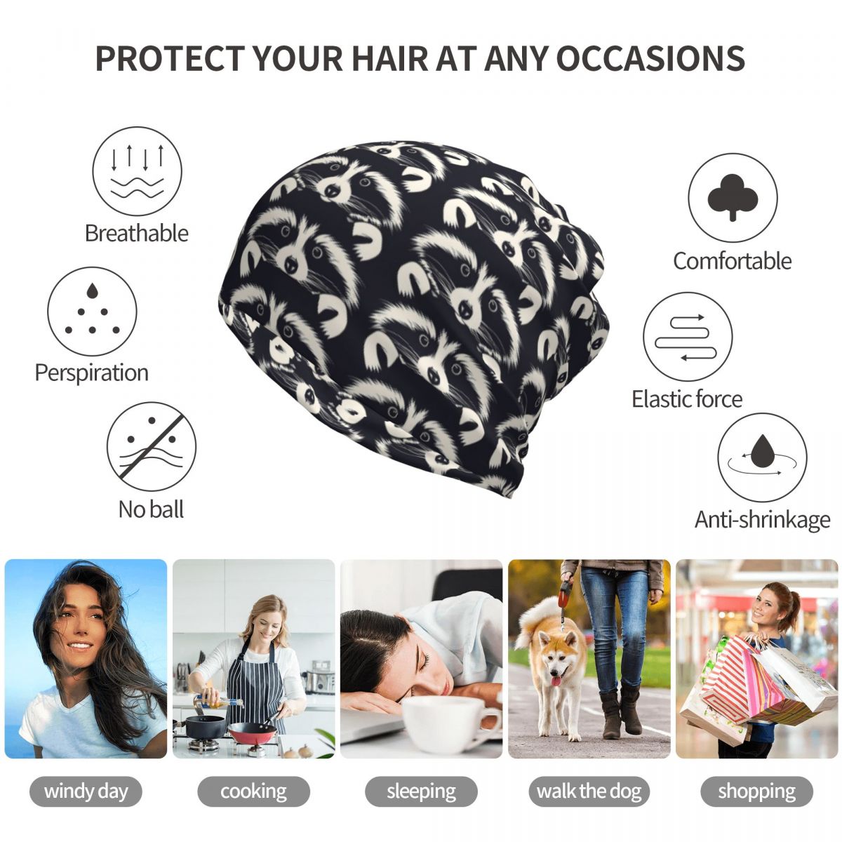 Pañuelo mágico con diseño de c - Bandana Blank White reseña y precio