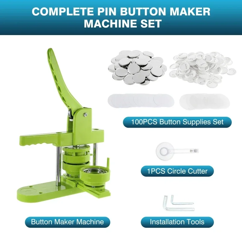 Máquina para hacer botones de  - Button Badge Blank reseña y precio