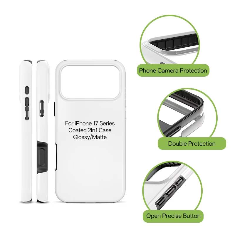 Fonlyu recubierto 2 en 1 funda - Phone Case Blank Print reseña y precio