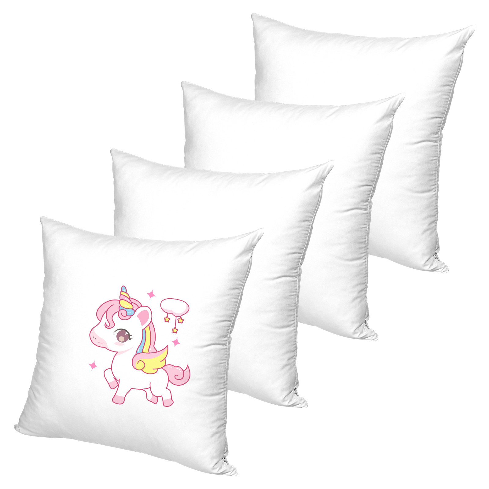 4 Fundas de Almohada Blancas p - Pillow Cover Sublimation reseña y precio