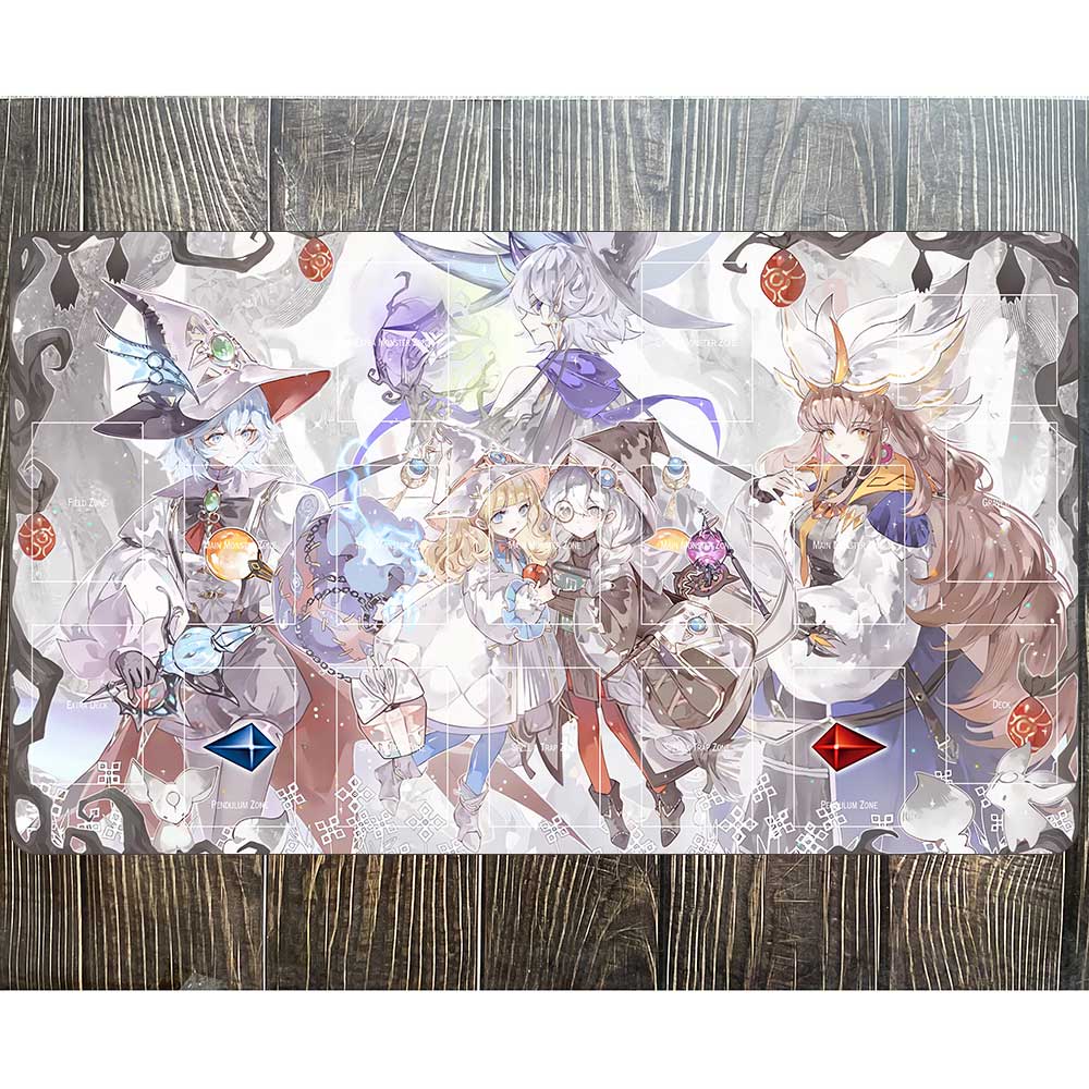 YuGiOh Playmat Risette Asteria - Door Mat Blank reseña y precio