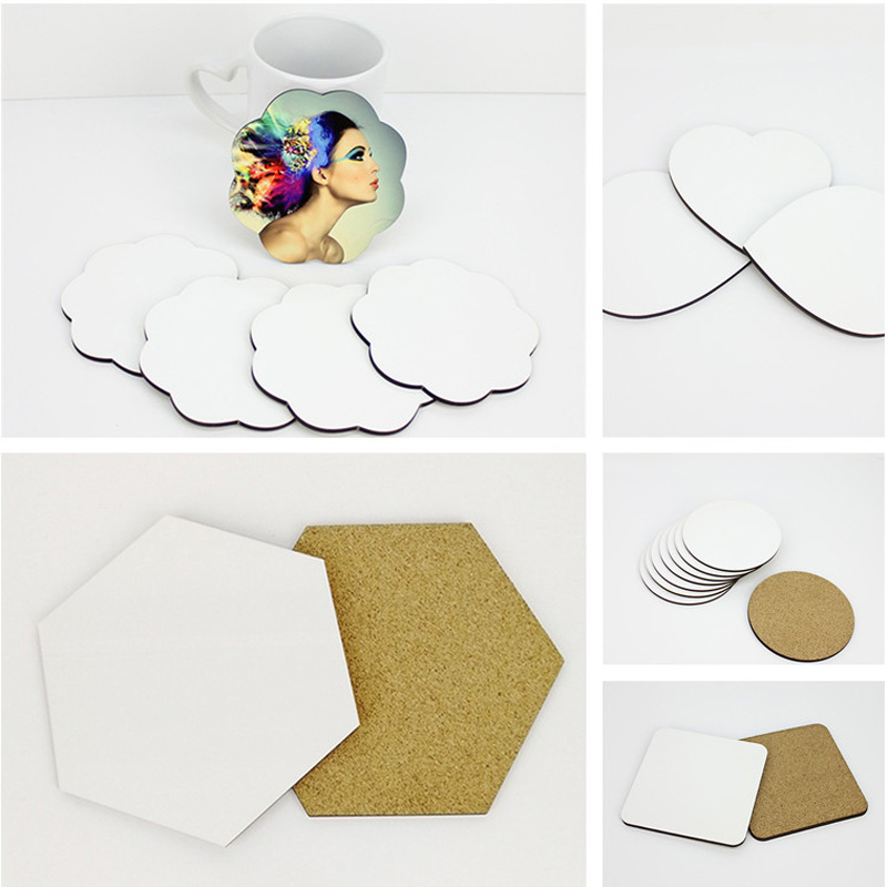 100 unids/lote DIY sublimación - Coaster Sublimation Blank reseña y precio