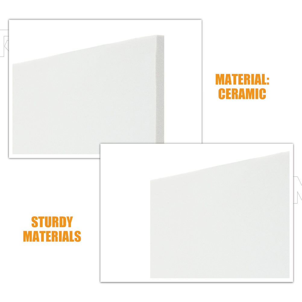Baldosas de Cerámica Cuadradas - Ceramic Tile Blank reseña y precio