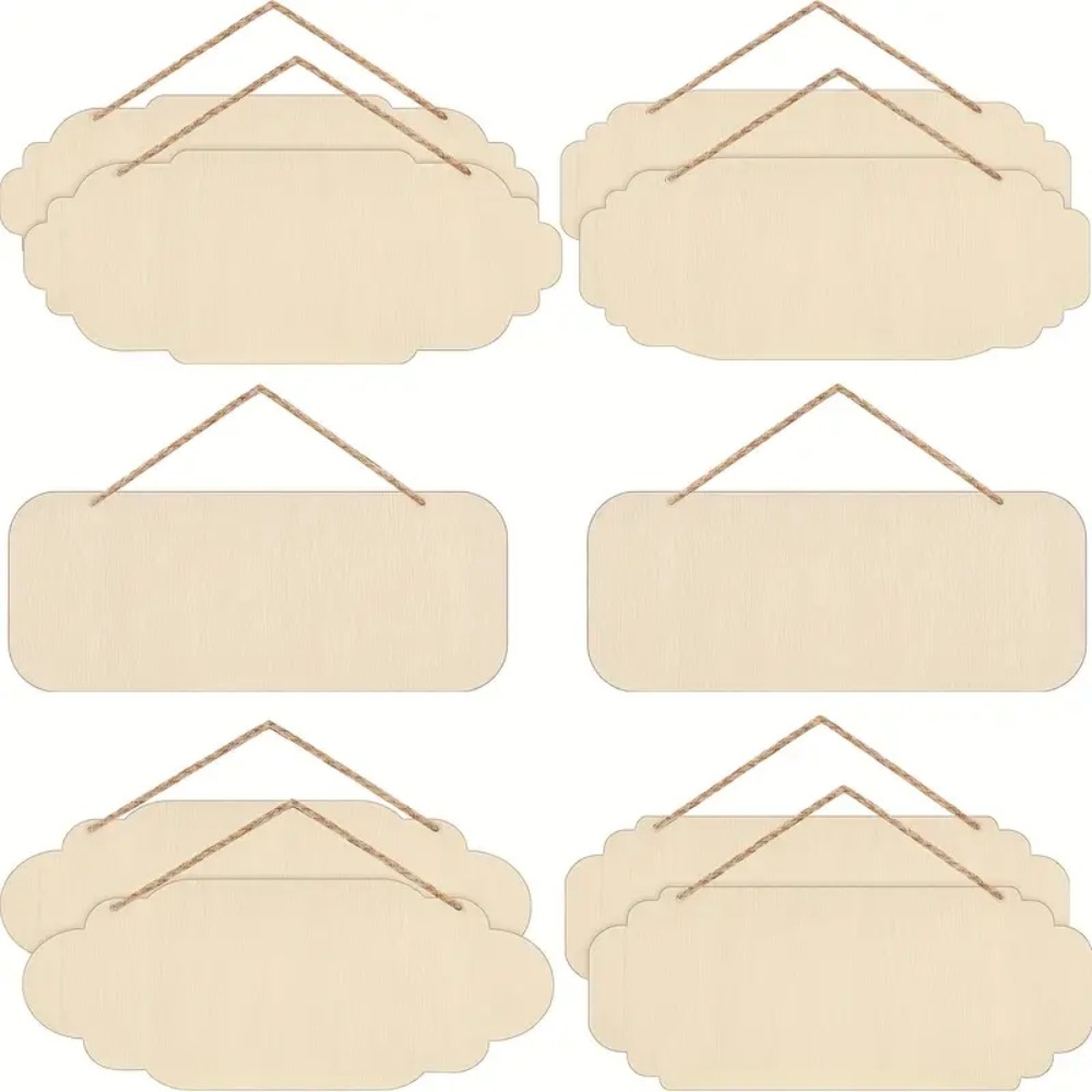 Cartel de madera colgante en b - Yard Sign Blank reseña y precio