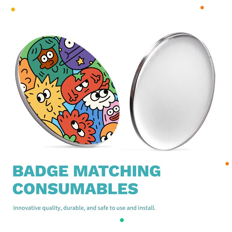 Componentes para máquina de ha - Button Badge Blank reseña y precio